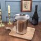 Jean Couzon champagne bucket in 18/10 stainless steel – France