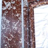 Louis XIV fireplace in Languedoc marble