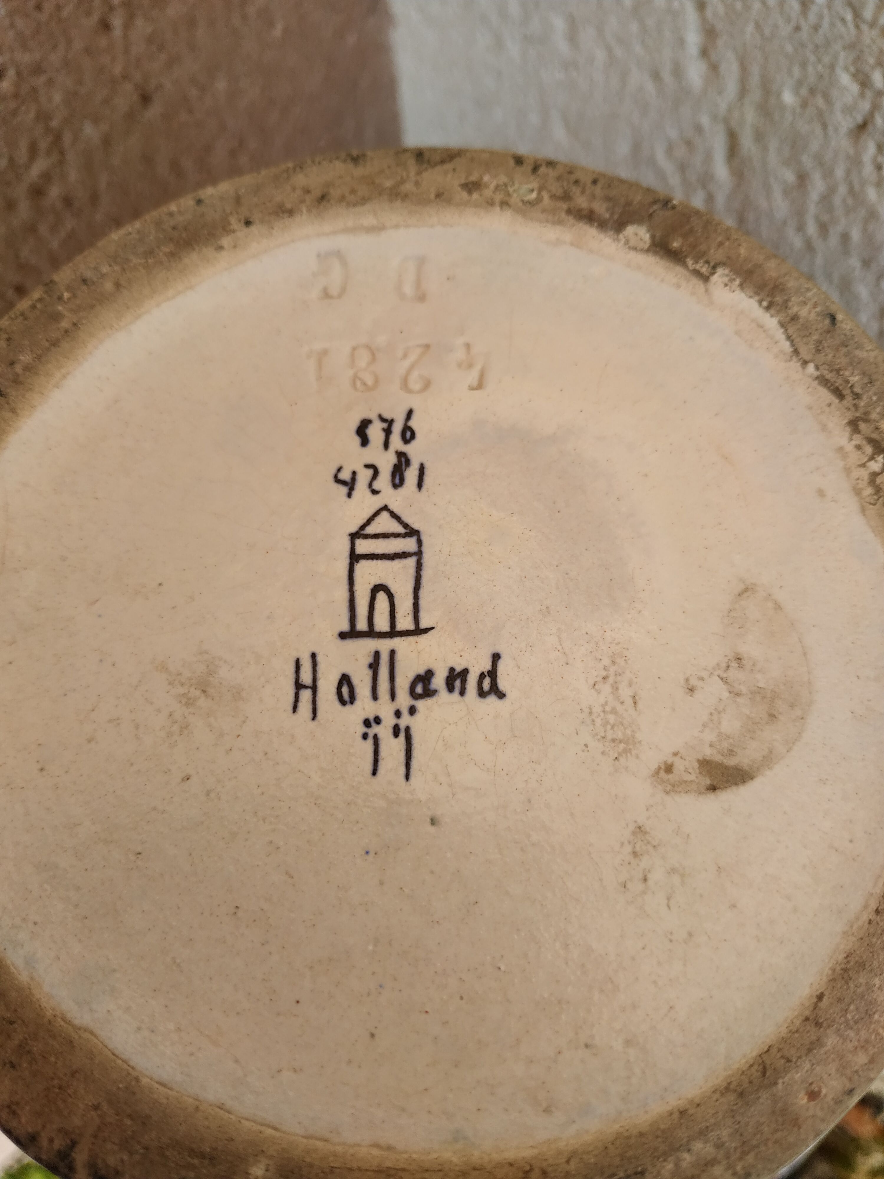 Vase art nouveau Gouda 39 cm