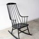 Rocking-chair vintage Grandessa par Lena Larsson édition Nesto, 1958