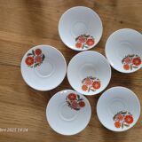 6 ANCAP cups and saucers