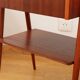Pair of Scandinavian teak bedside tables, Carlström