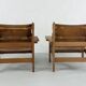 Armchairs model 168 "Jadtstol" by Kurt Østervig for KP Mobler - 1960s