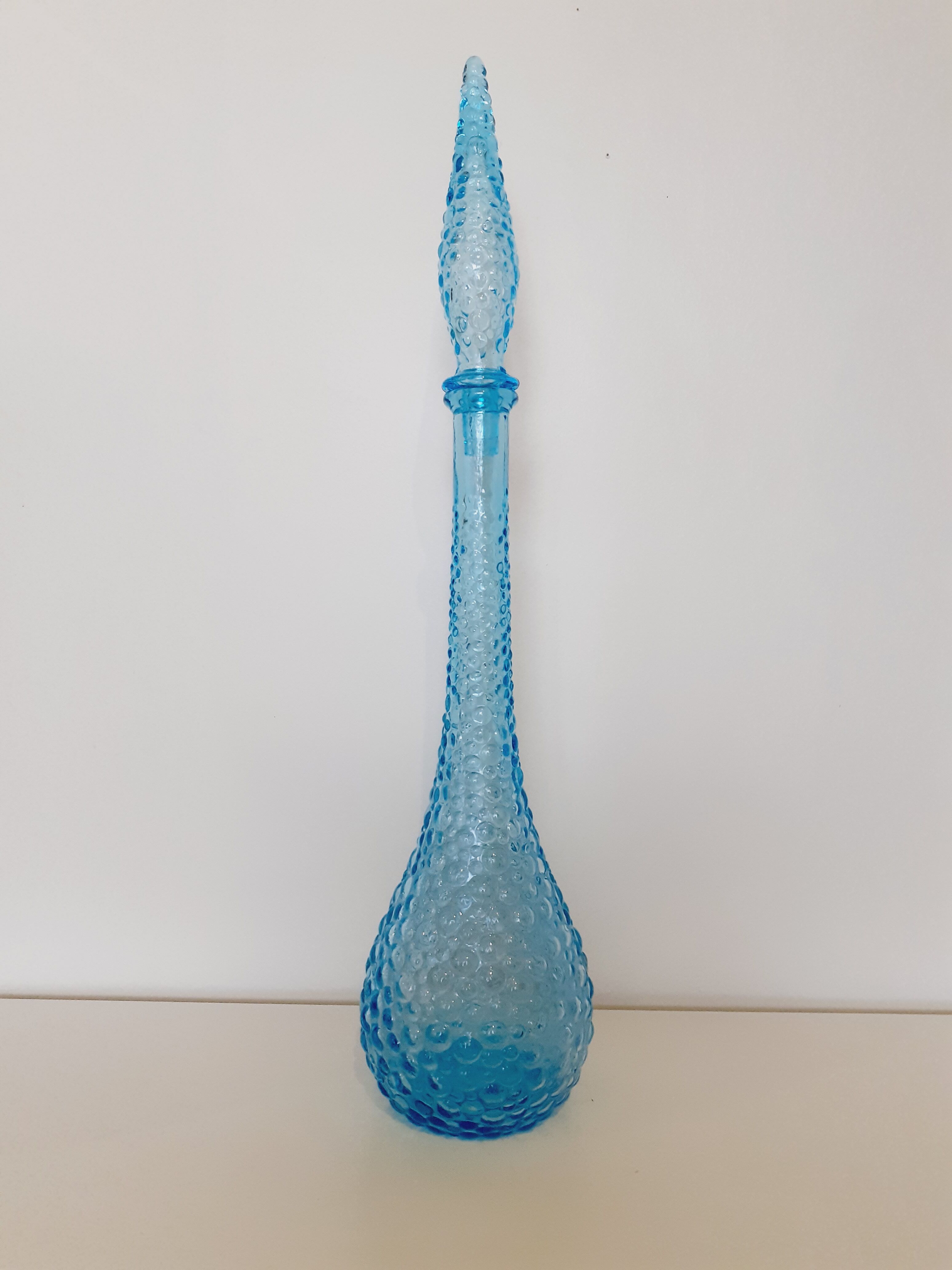 Turquoise polished decanter