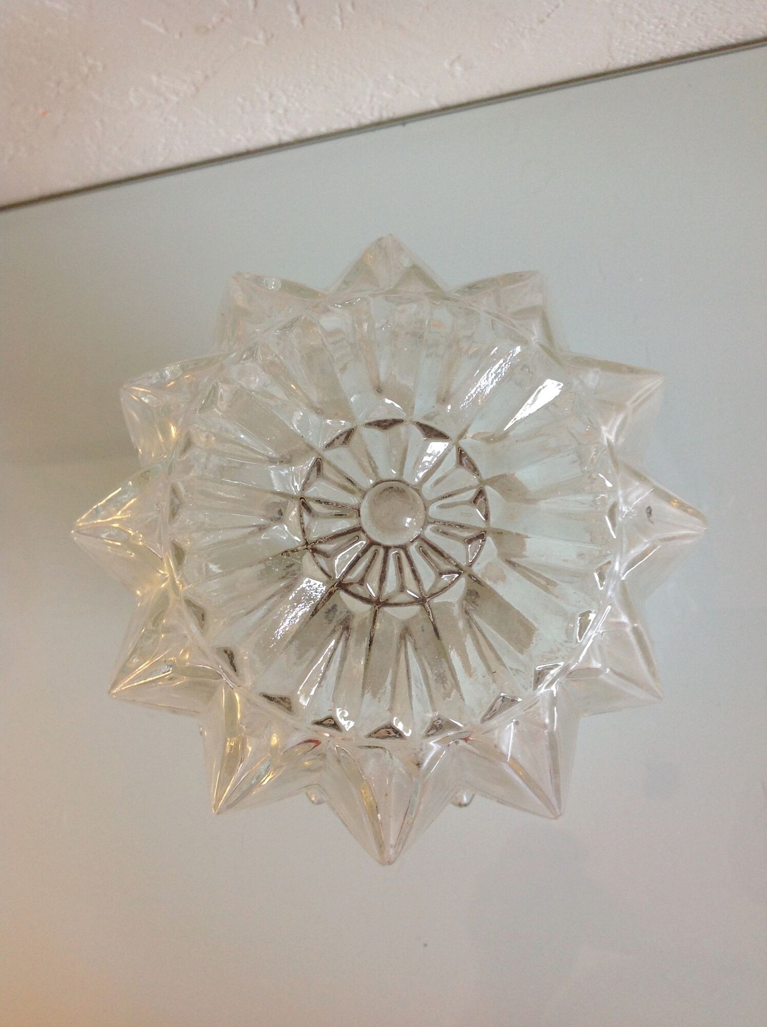 Glass sconcee structured by RZB Leuchten 60/70