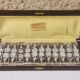 Coffret de 12 porte couteaux vintage