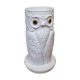 Umbrella door "Owl" in glazed ceramic, Art Deco
