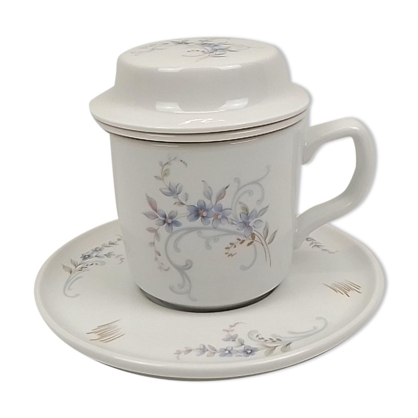 Tisanière 3 pieces in porcelain "Selection Florence"