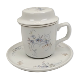 Tisanière 3 pieces in porcelain "Selection Florence"