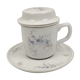 Tisanière 3 pieces in porcelain "Selection Florence"