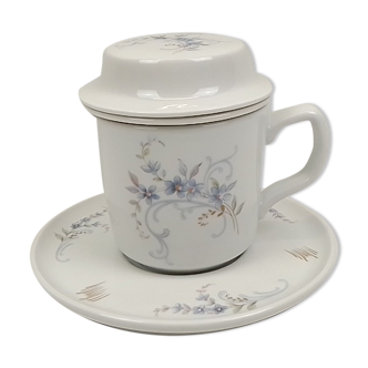 Tisanière 3 pieces in porcelain "Selection Florence"