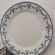 Set of 7 iron earth flat plates u&c sarreguemines and digoin