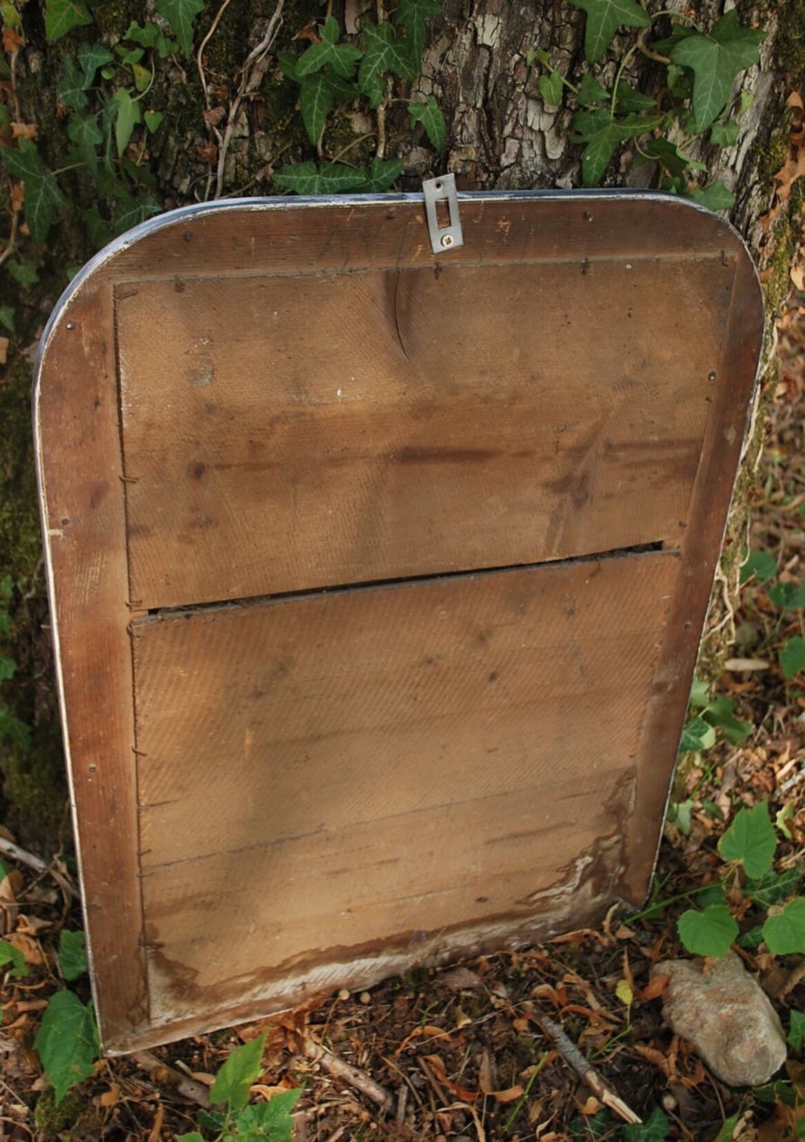 Old patinated mirror - 71x53cm