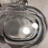 Cendrier cristal vannes France forme pomme vintage