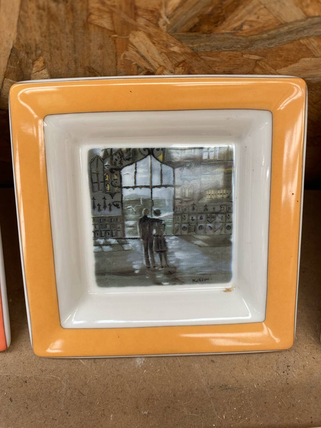 Series 5 pocket trays villeroy & boch relais château 2000 vintage porcelain