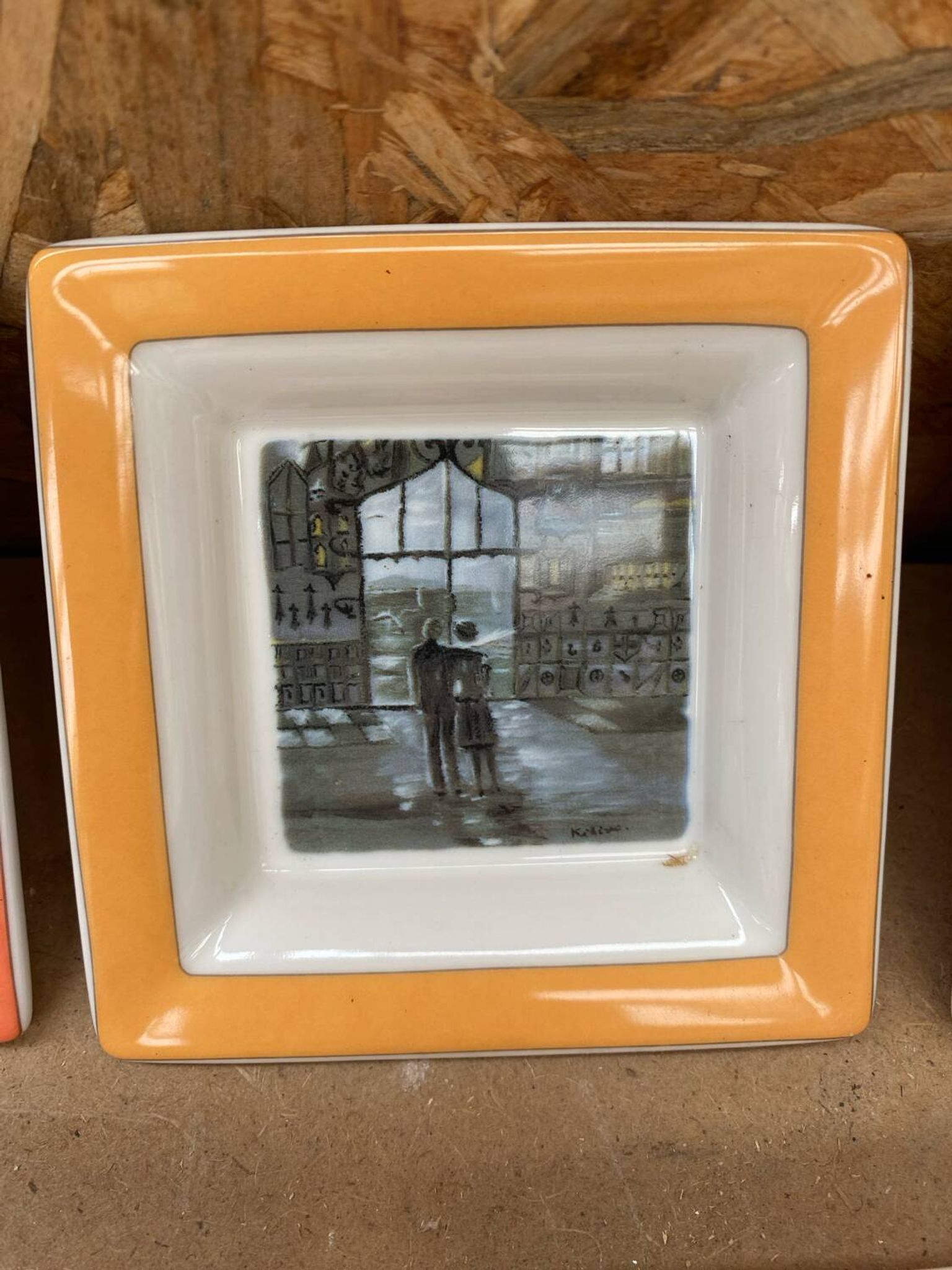 Series 5 pocket trays villeroy & boch relais château 2000 vintage porcelain