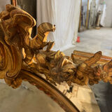 Louis XVI closed-screen mirror