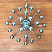 Lampe de table atomique allemande de l'âge spatial du milieu du siècle de Cosack