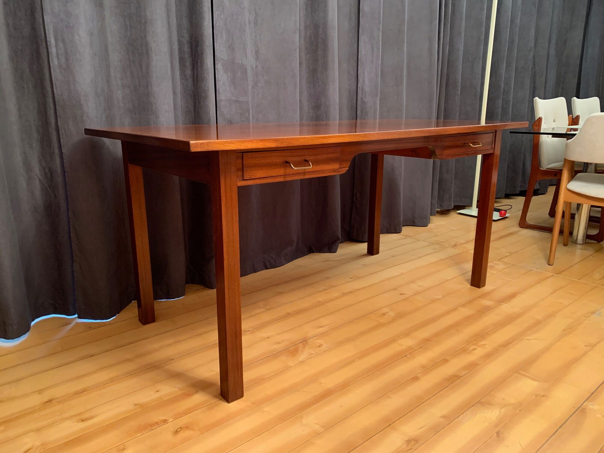 Frits Henningsen style desk from Denmark in the 1950s.