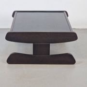 Postmodern Architectural Wooden Coffee Table, Germany, 1970s