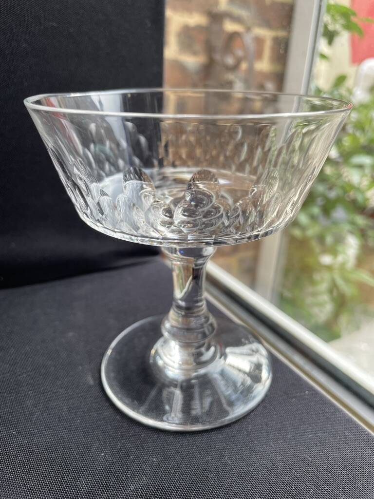 6 Coupes à champagne Baccarat Champigny