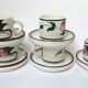 6 Art Deco coffee cups Salins