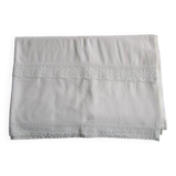 Old sheet - embroidery: 260x210cm