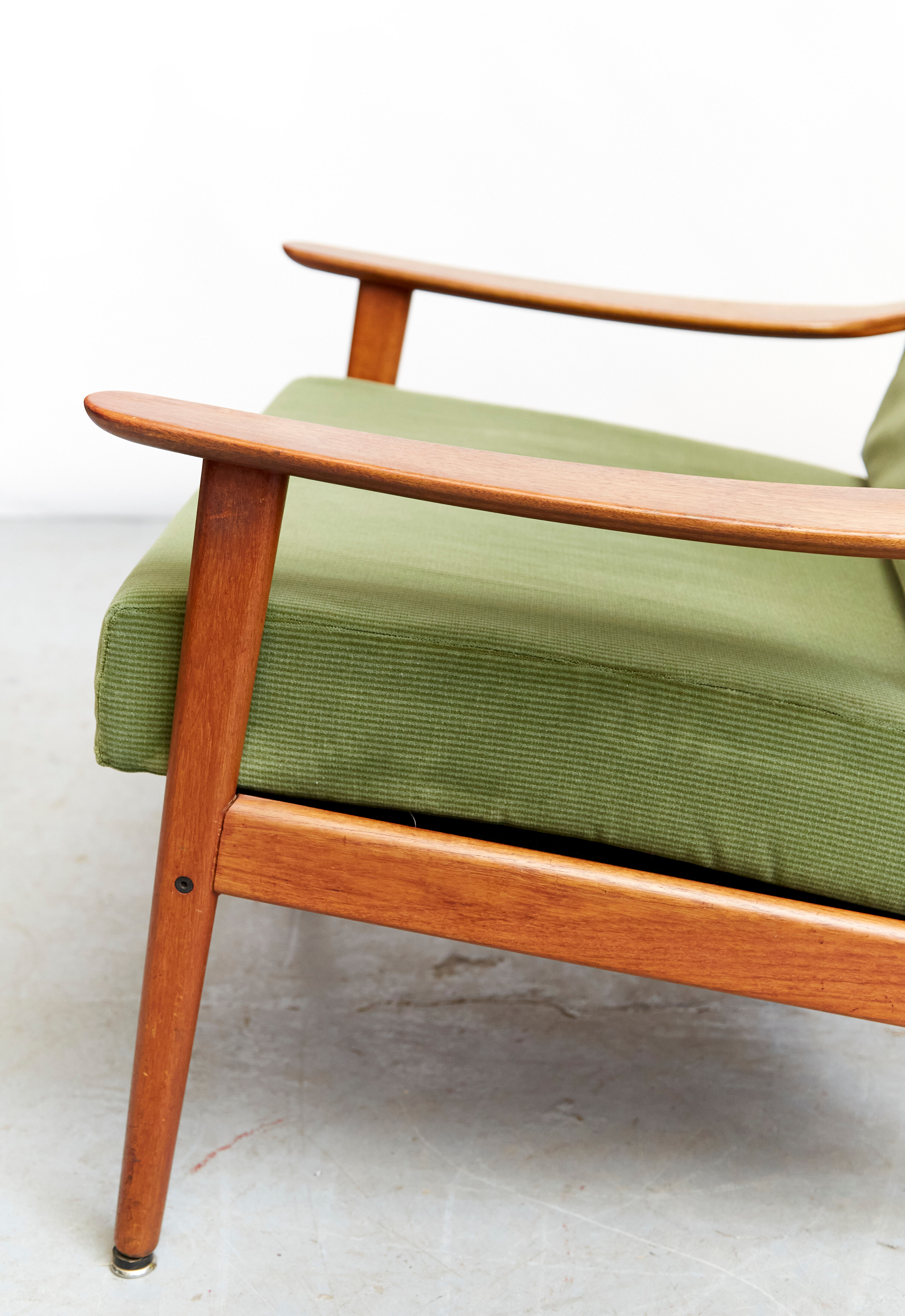 Arne Hovmand Olsen Teak Easy Chair MK 119 for Mogens Kold