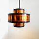 Brutalist Hanging Light In Brass By Svend Aage Holm-Sørensen For Holm-Sørensen & Co, Denmark 1960S