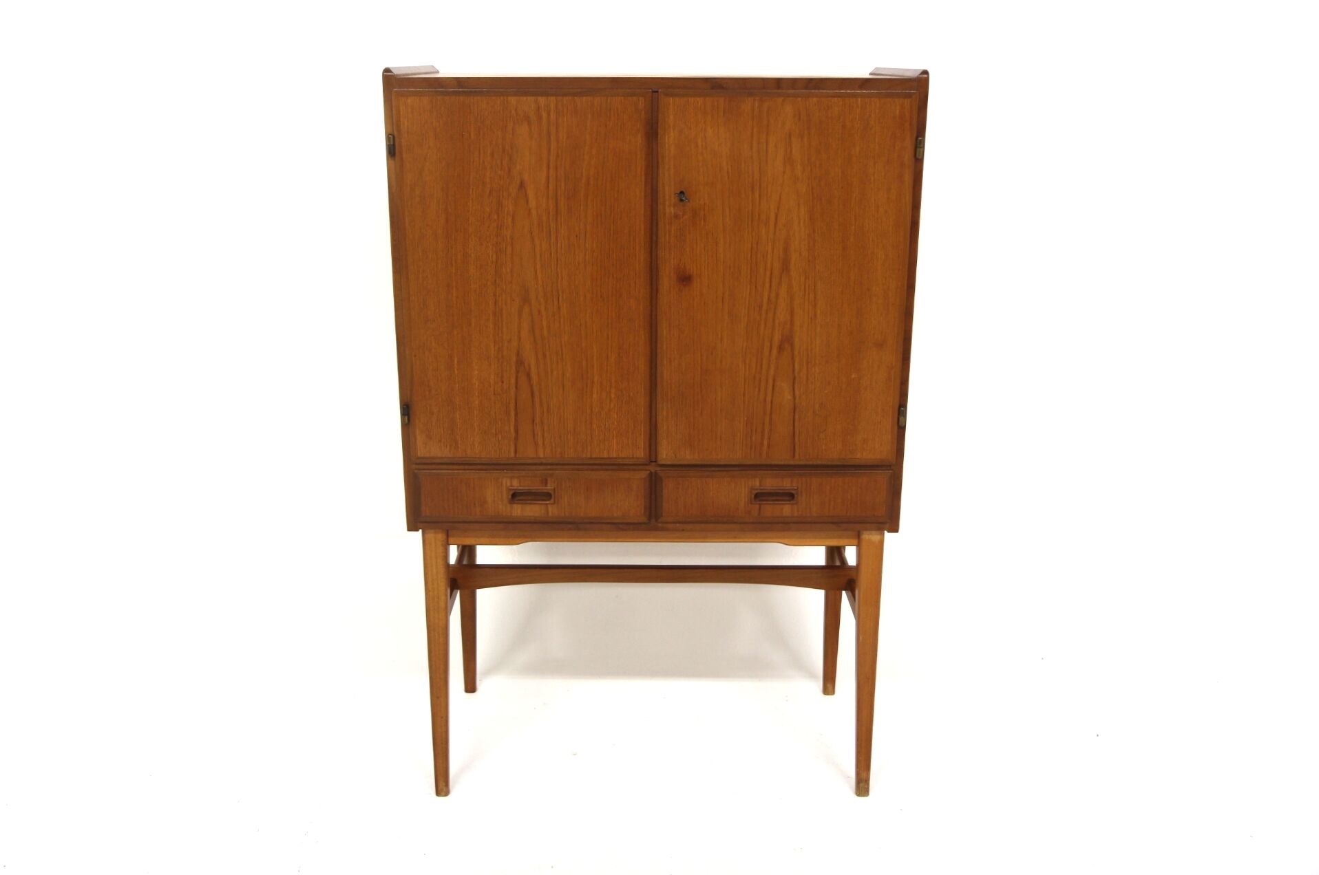 Meuble-bar scandinave en teck, Suède, 1950