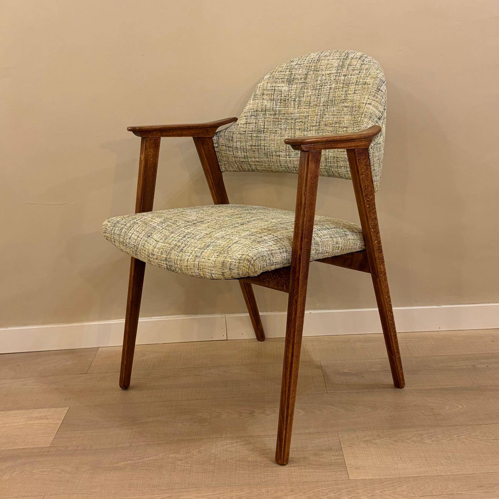 Spanish vintage mid-century armchair by Guilleumas, 1960s