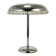 Mushroom Table Lamp in Nickel and Crystal Bakalowits Vienna, Austria, 1950s