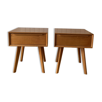 Paire table de nuit style scandinave