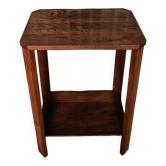 Table d'appoint / desserte en bois vintage