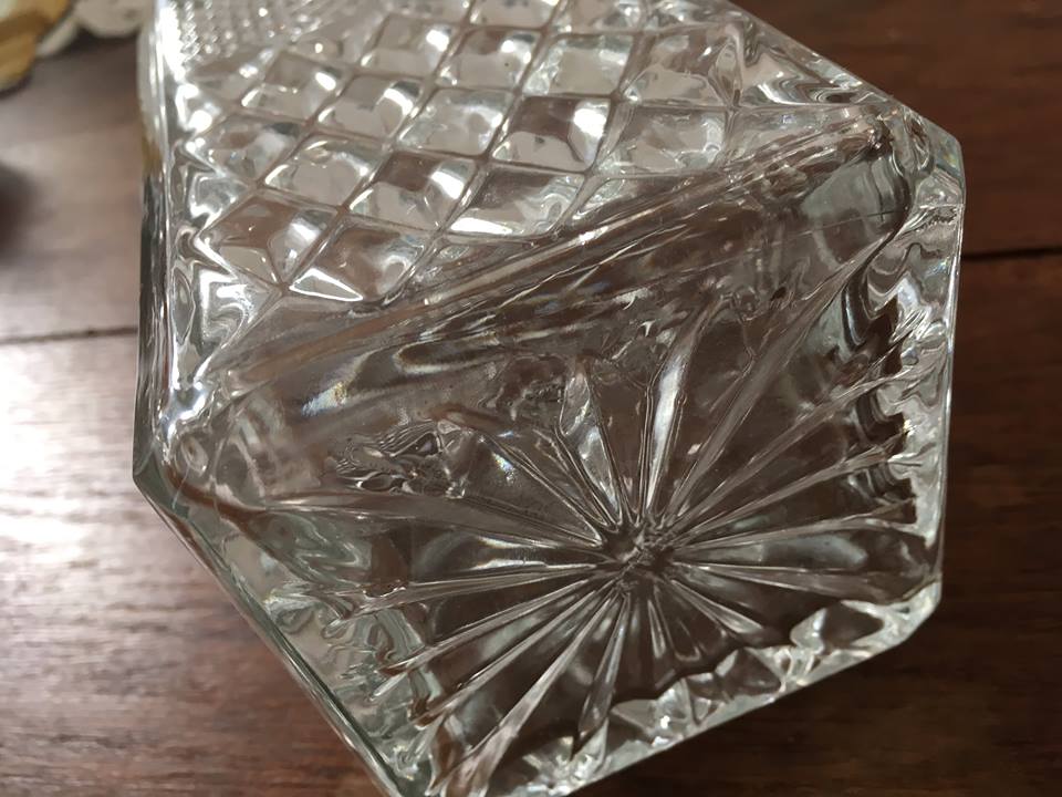 Vintage whiskey decanter