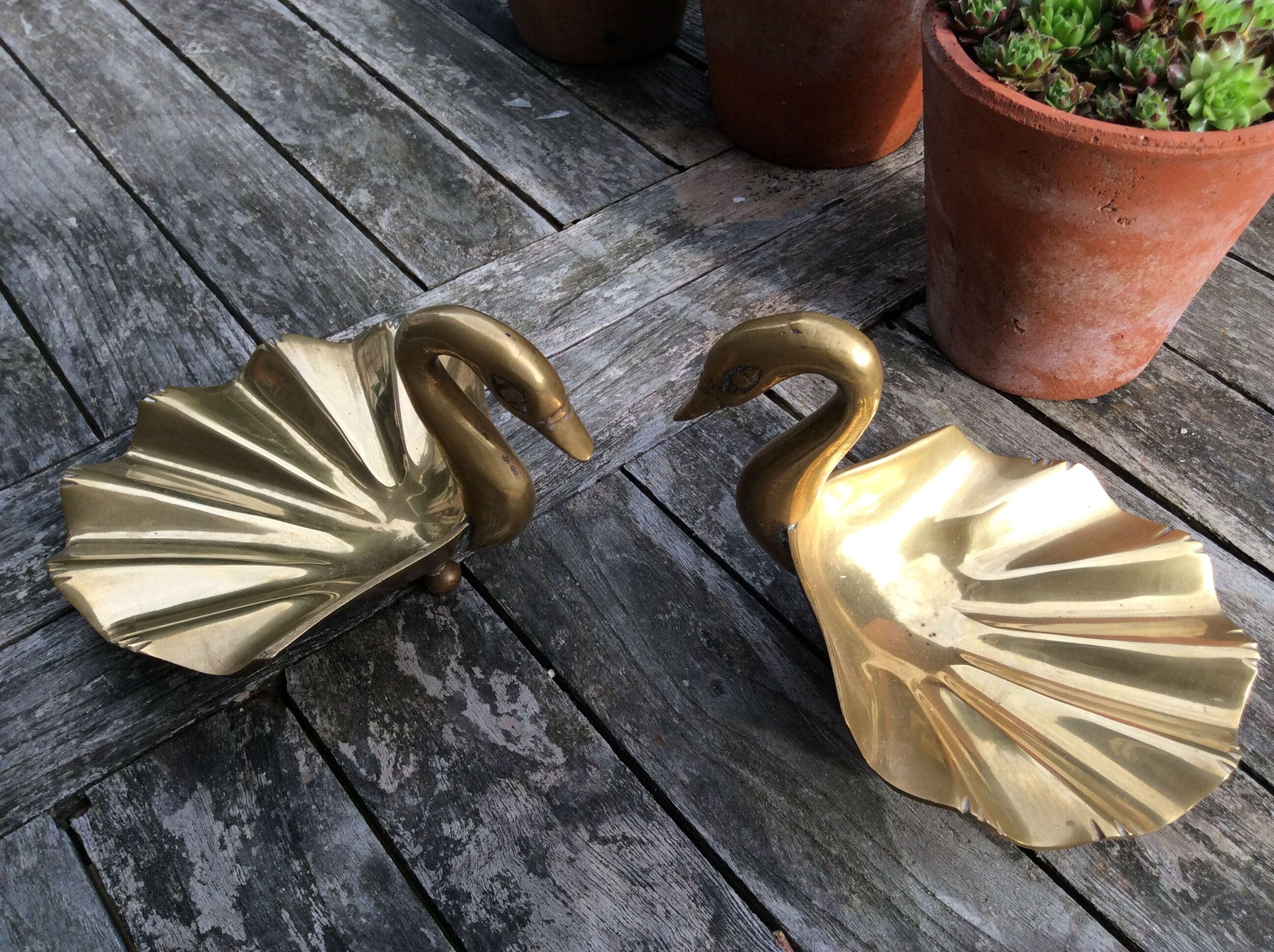 Brass pocket vacuum set