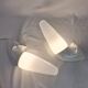 Pair of Art Deco ceramic wall lights by S.Bernadotte