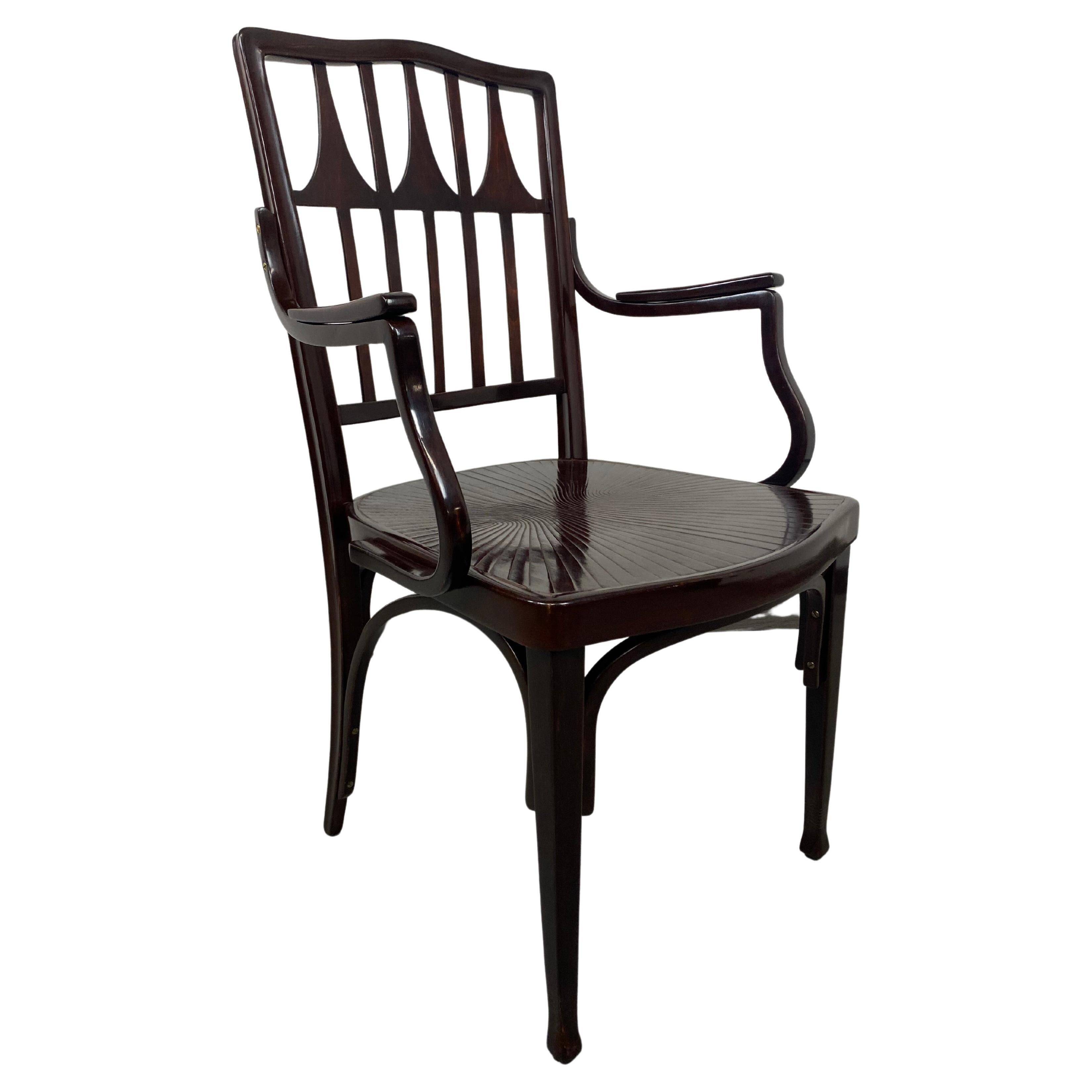 Office chair Secession nr.327 by Koloman Moser for J.&J.Kohn