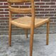 Mid Century Niels O Moller Chair model 84 Danish Design
