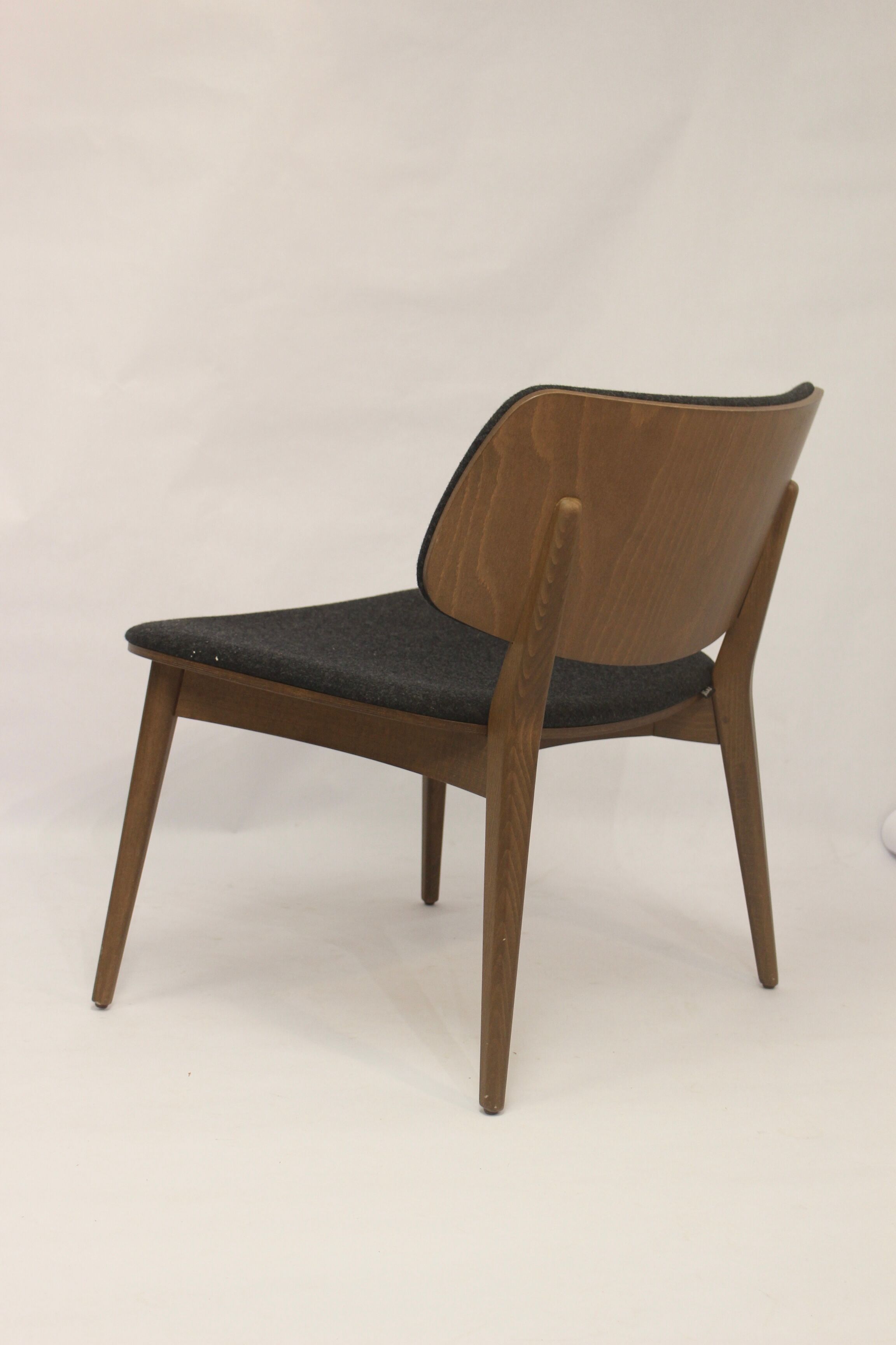 Beech wood armchair in perfect condition creation Emilio Nanni.