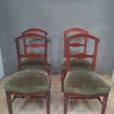 Set of four nineteenth century chairs