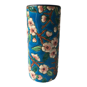 Longwy vase