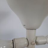 Foot lamp ceramic and brass vintage 50/60 s