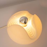 Glass Table Lamp by Koch & Lowy for Peill & Putzler, Germany, 1970s