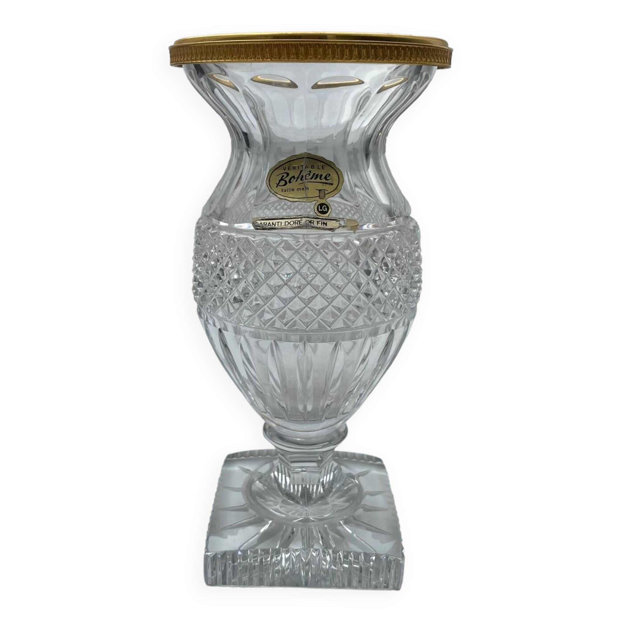 Vase Medicis Veritable Bohemia