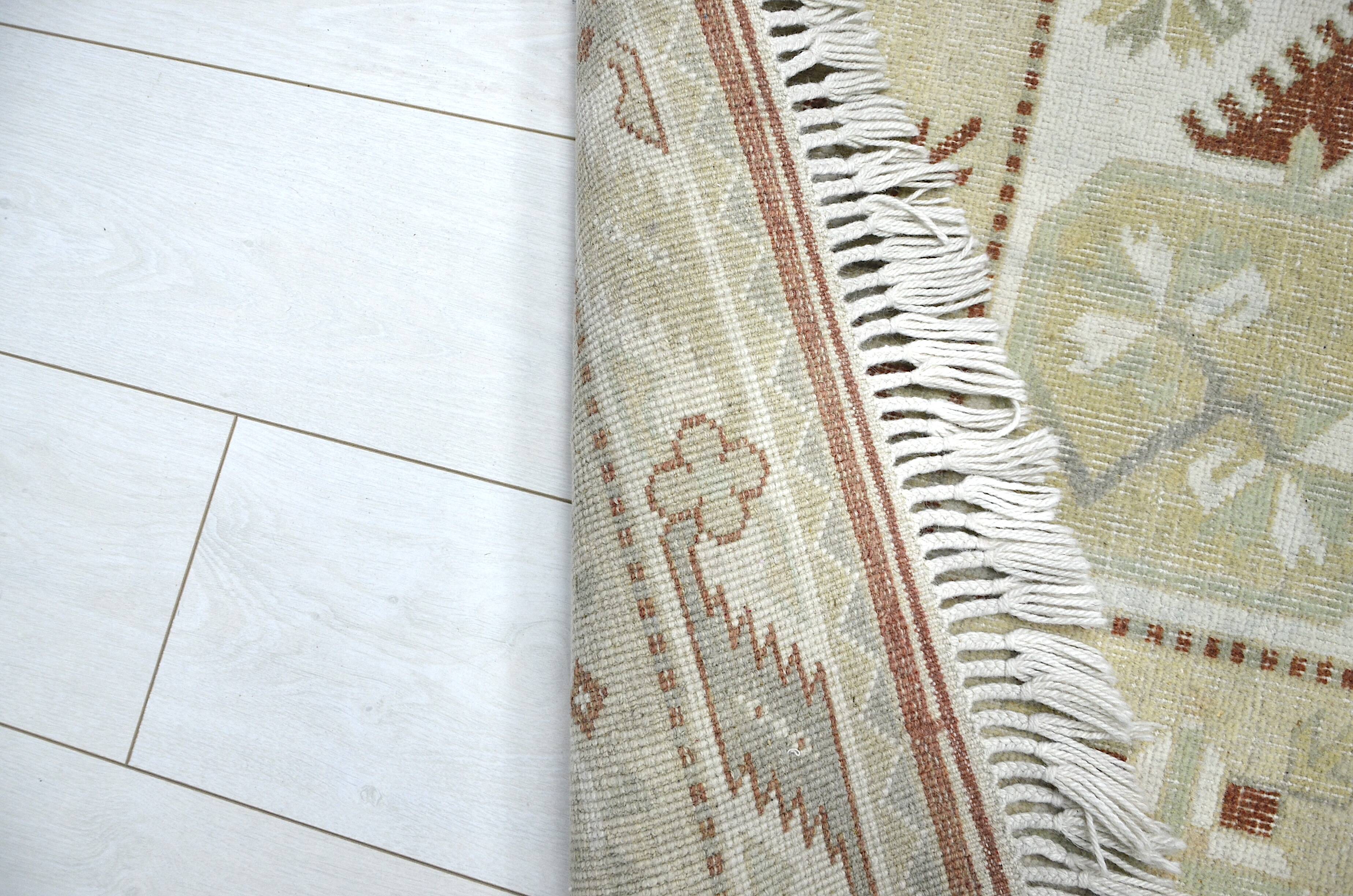 Tan Oversize Turkish Tribal Wool Rug sku 2294.