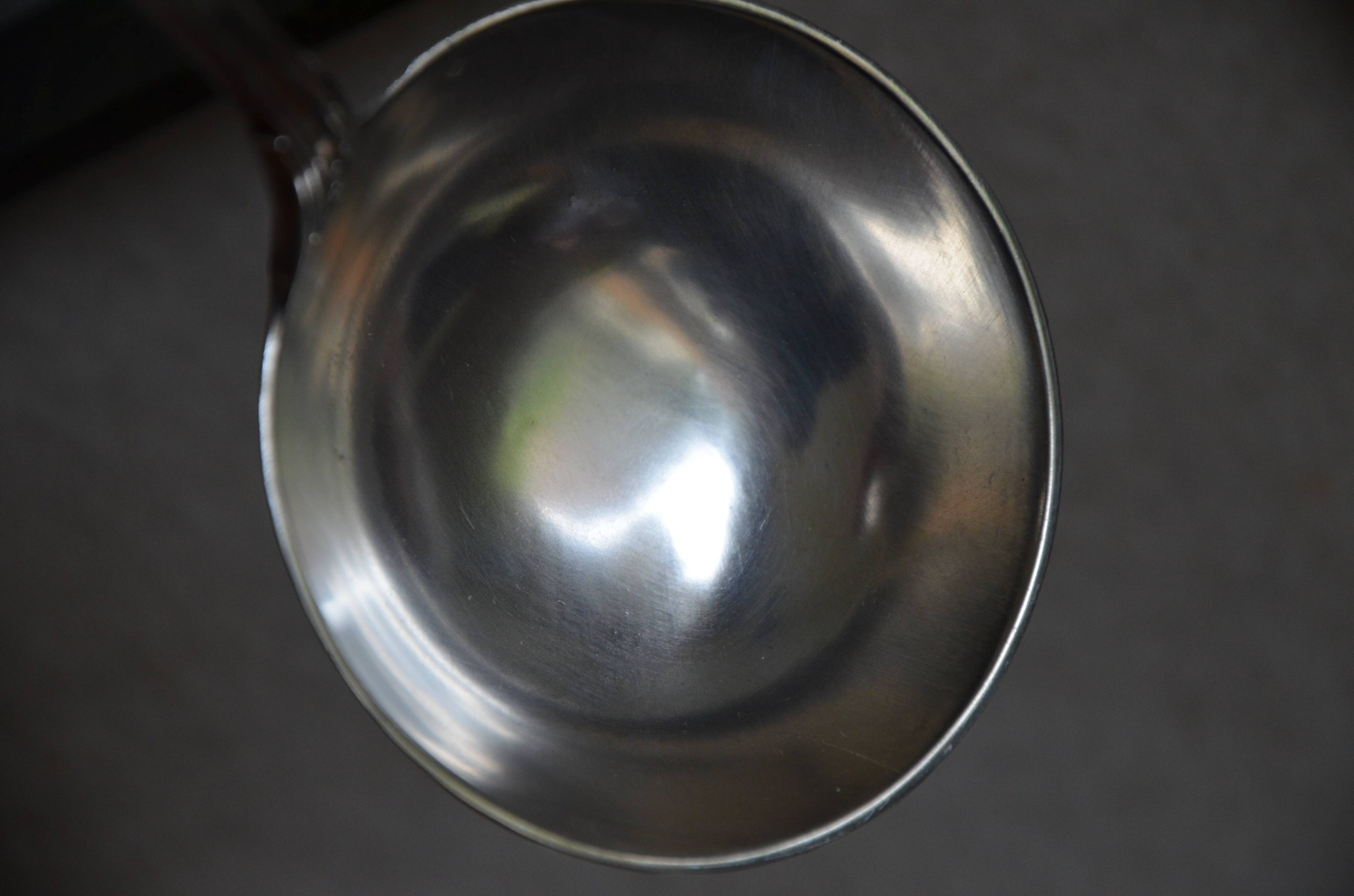 Silver metal housewife