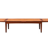 Solid wood extensible table by Jhan Paulussen, 1960