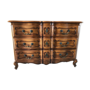 Commode en noyer massif