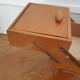Small vintage wooden seamstress